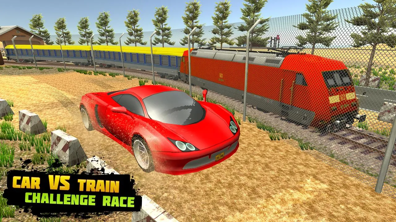 Train Racing 3d- Bus Vs Train | Indus Appstore | Screenshot