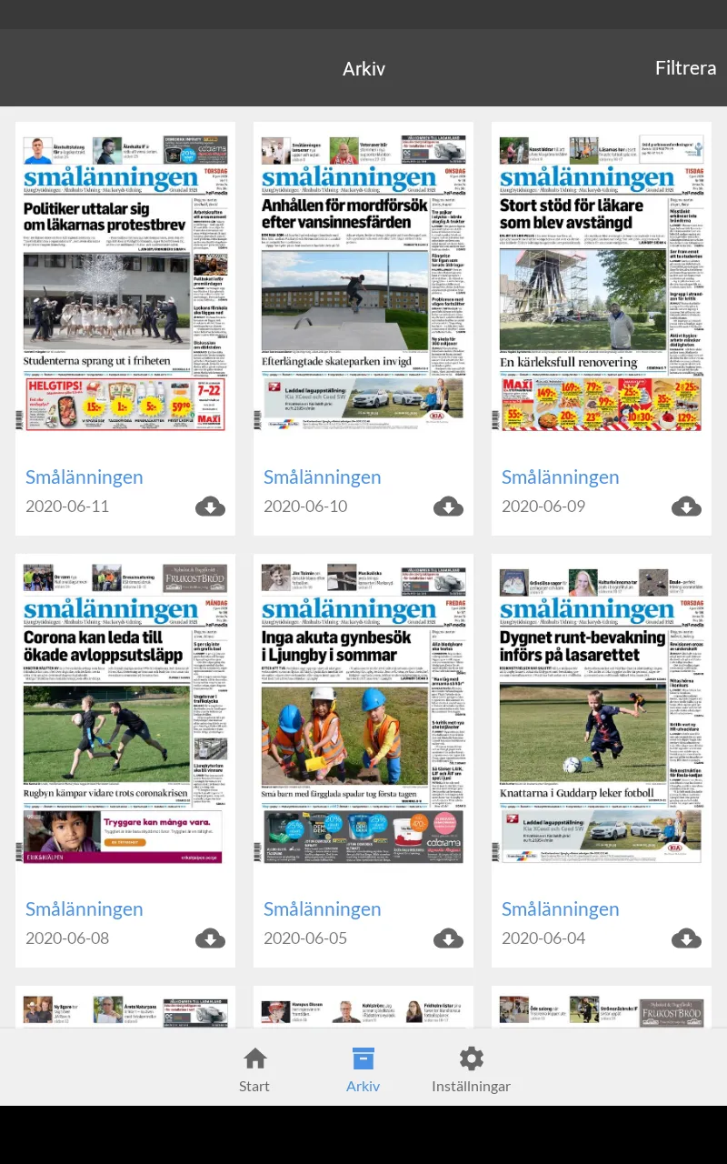 Smålänningen e-tidning | Indus Appstore | Screenshot