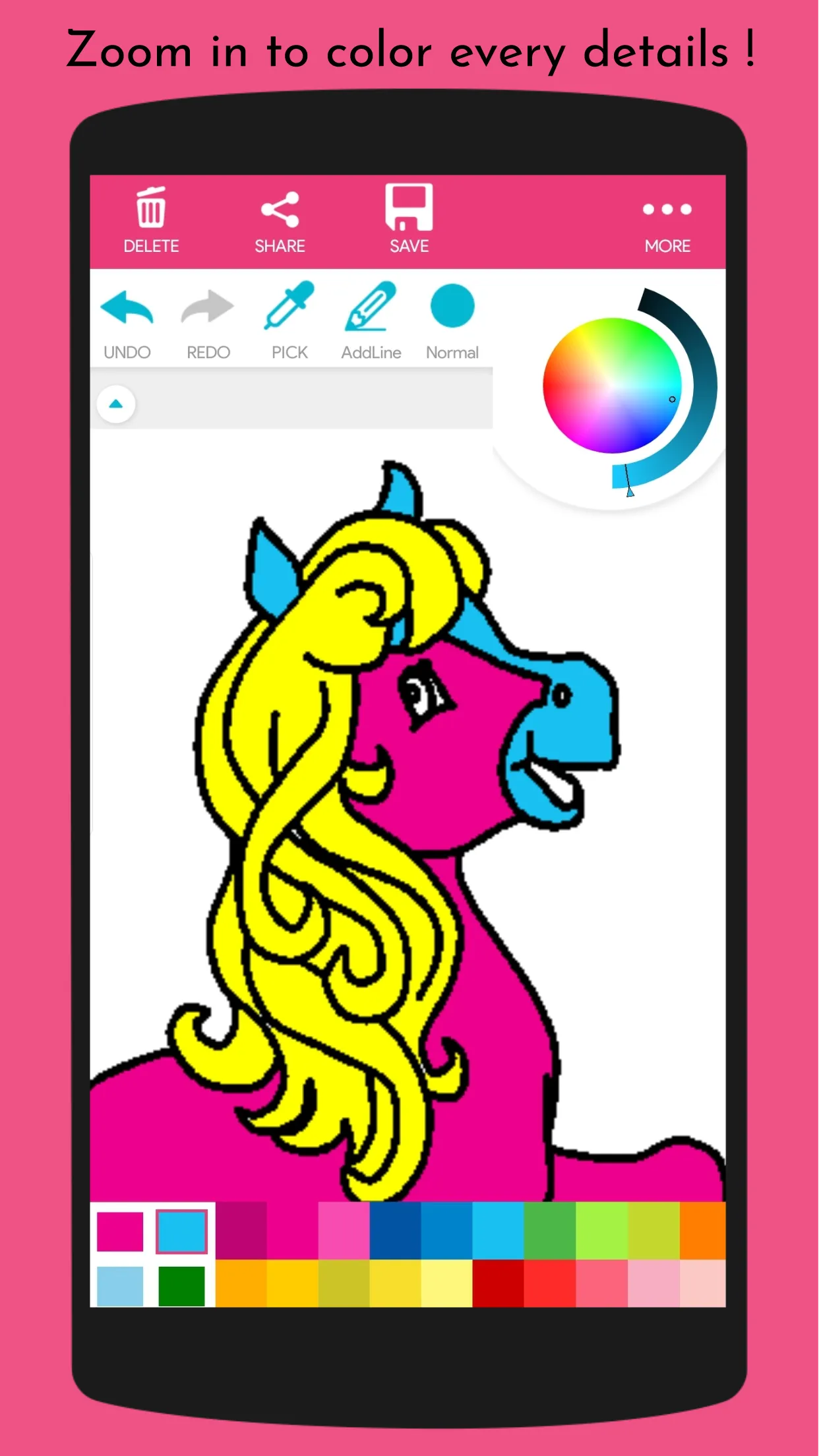 My Pony Coloring Book | Indus Appstore | Screenshot