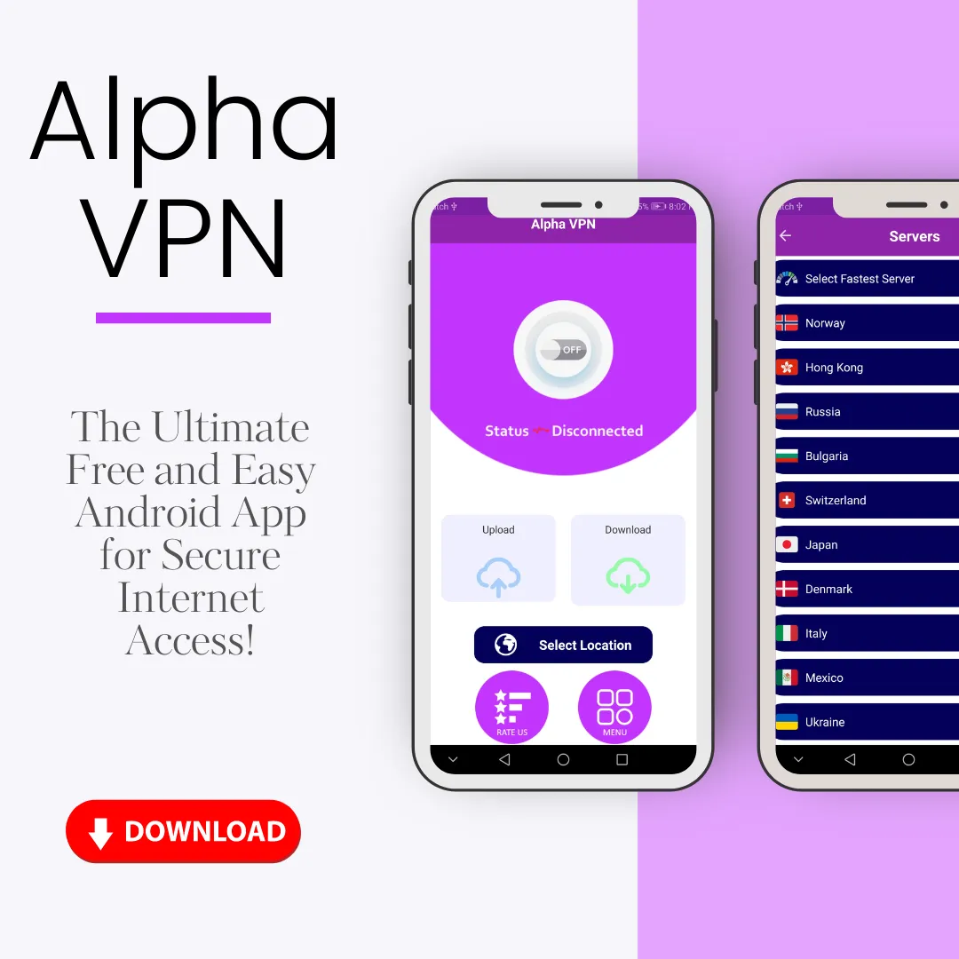 Alpha VPN Safer Internet | Indus Appstore | Screenshot