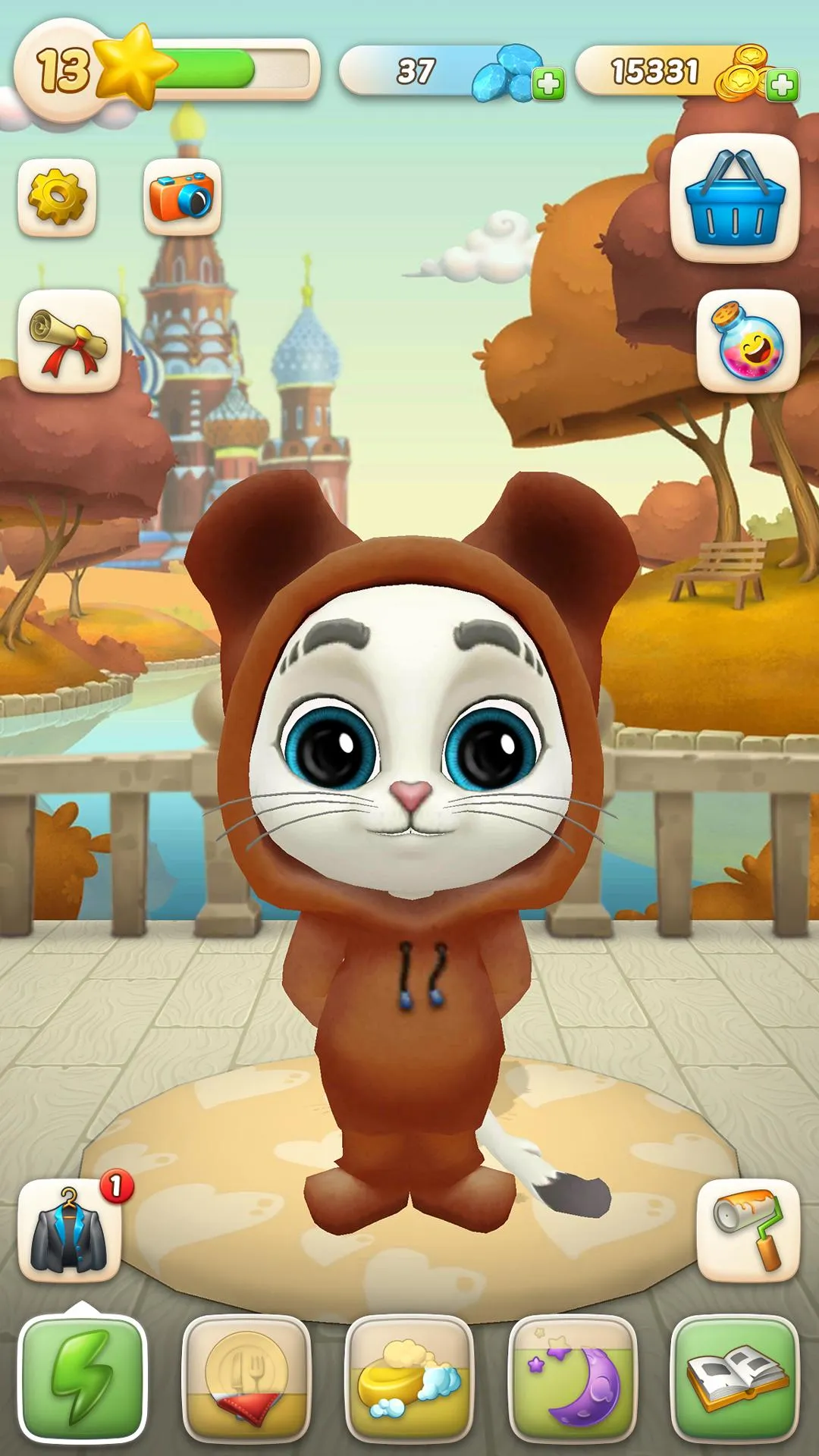 Oscar the Cat - Virtual Pet | Indus Appstore | Screenshot