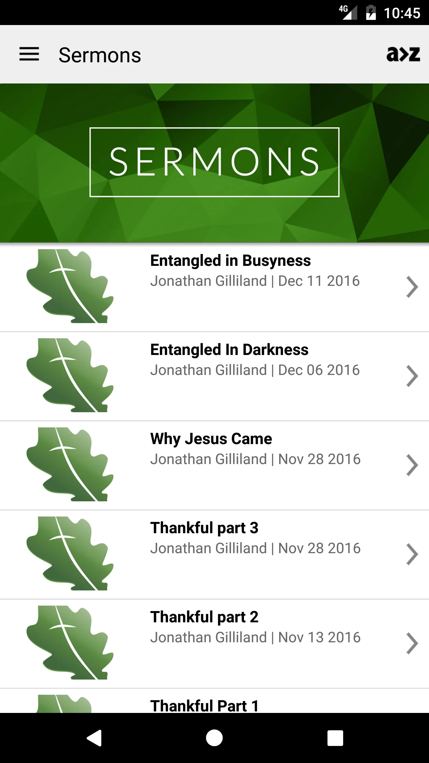 Oak Grove Baptist Church | Indus Appstore | Screenshot