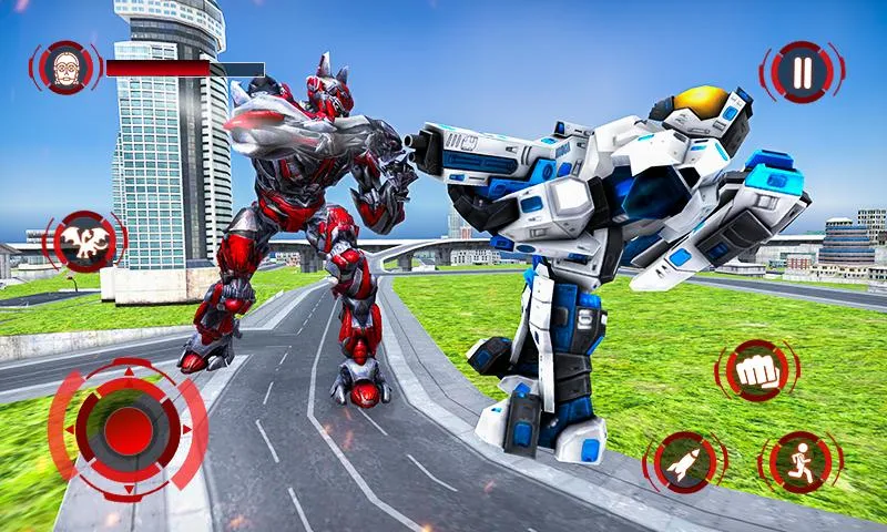 Dragon Robot War Car Transform | Indus Appstore | Screenshot