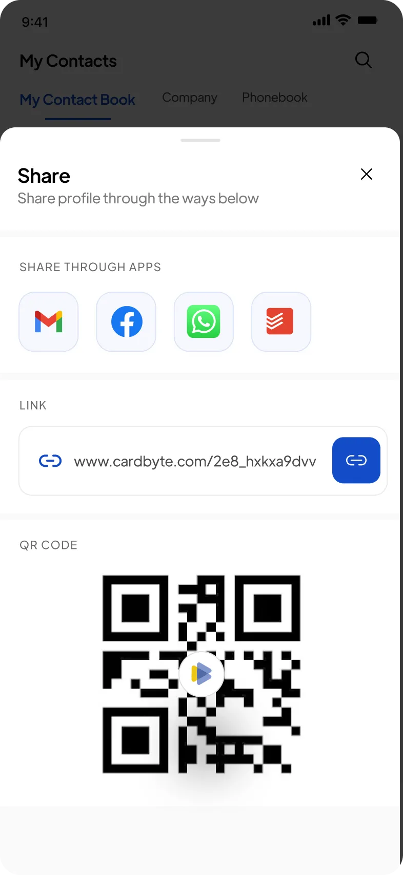 CardByte: Enterprise | Indus Appstore | Screenshot