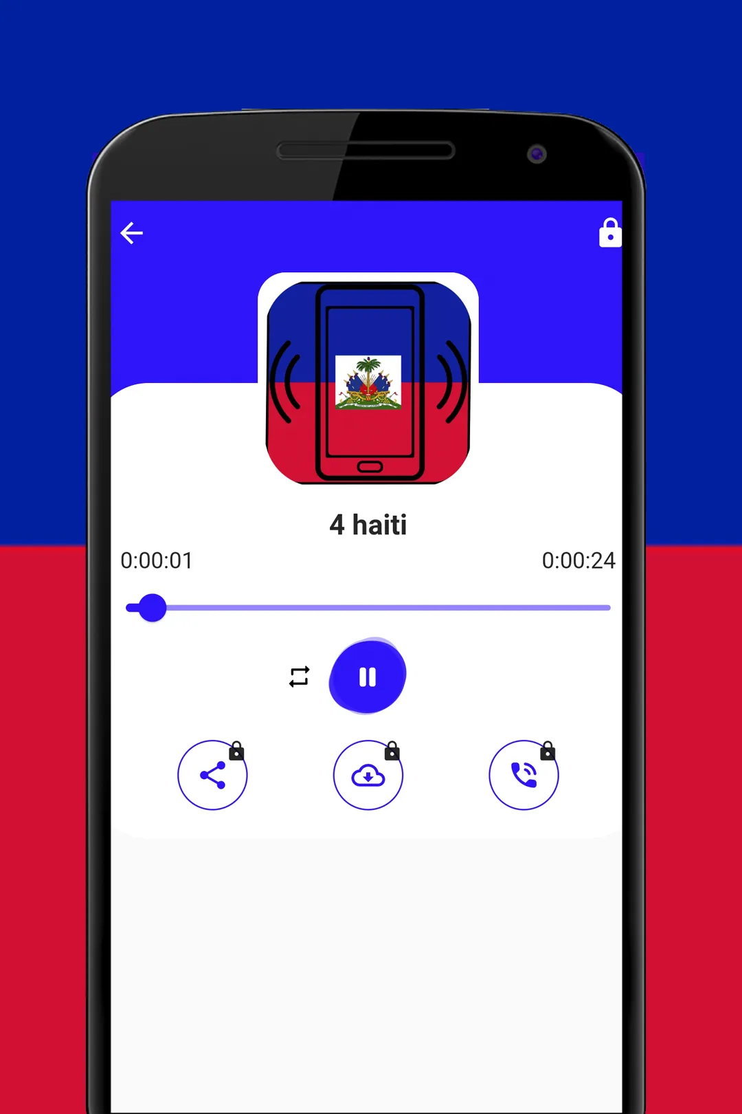 Haitian Music Ringtone | Indus Appstore | Screenshot