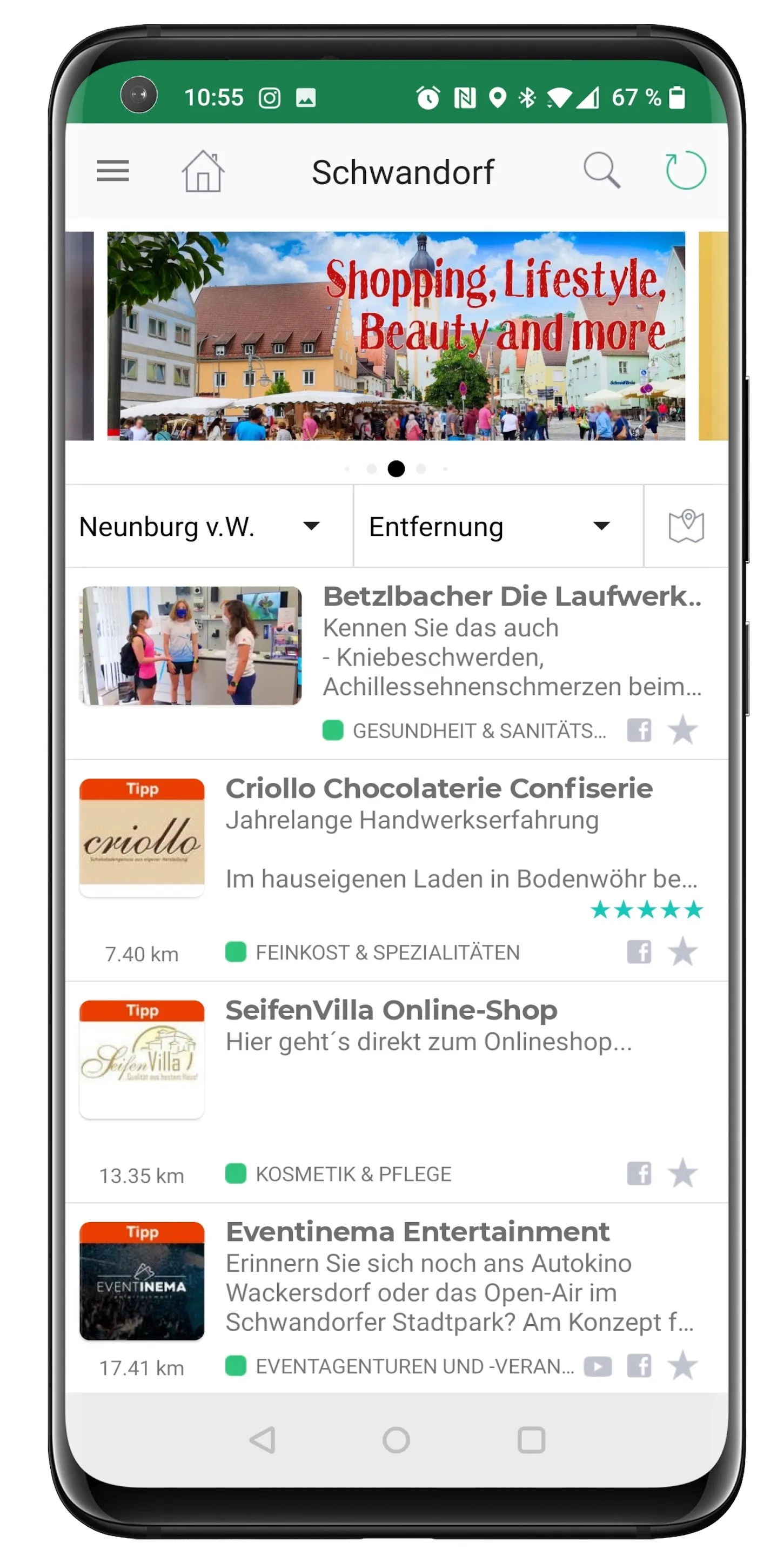 Landkreis Schwandorf Regional | Indus Appstore | Screenshot