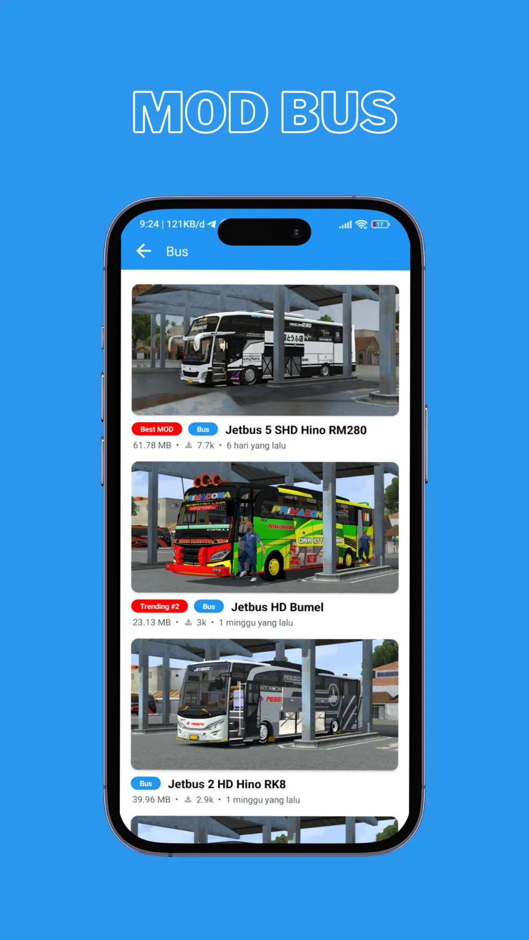 Mod Bussid Terbaru STJ Iguazu | Indus Appstore | Screenshot