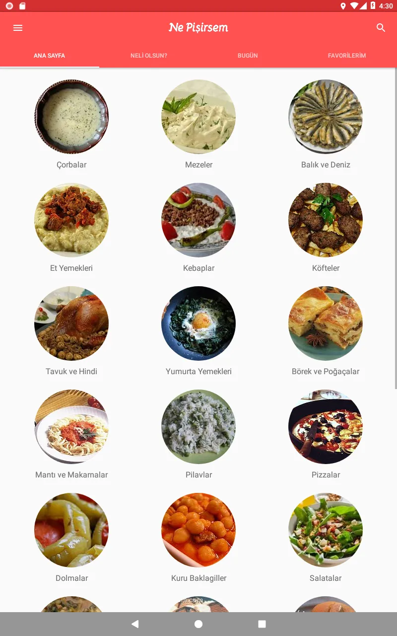 Ne Pişirsem? Yemek Tarifleri | Indus Appstore | Screenshot
