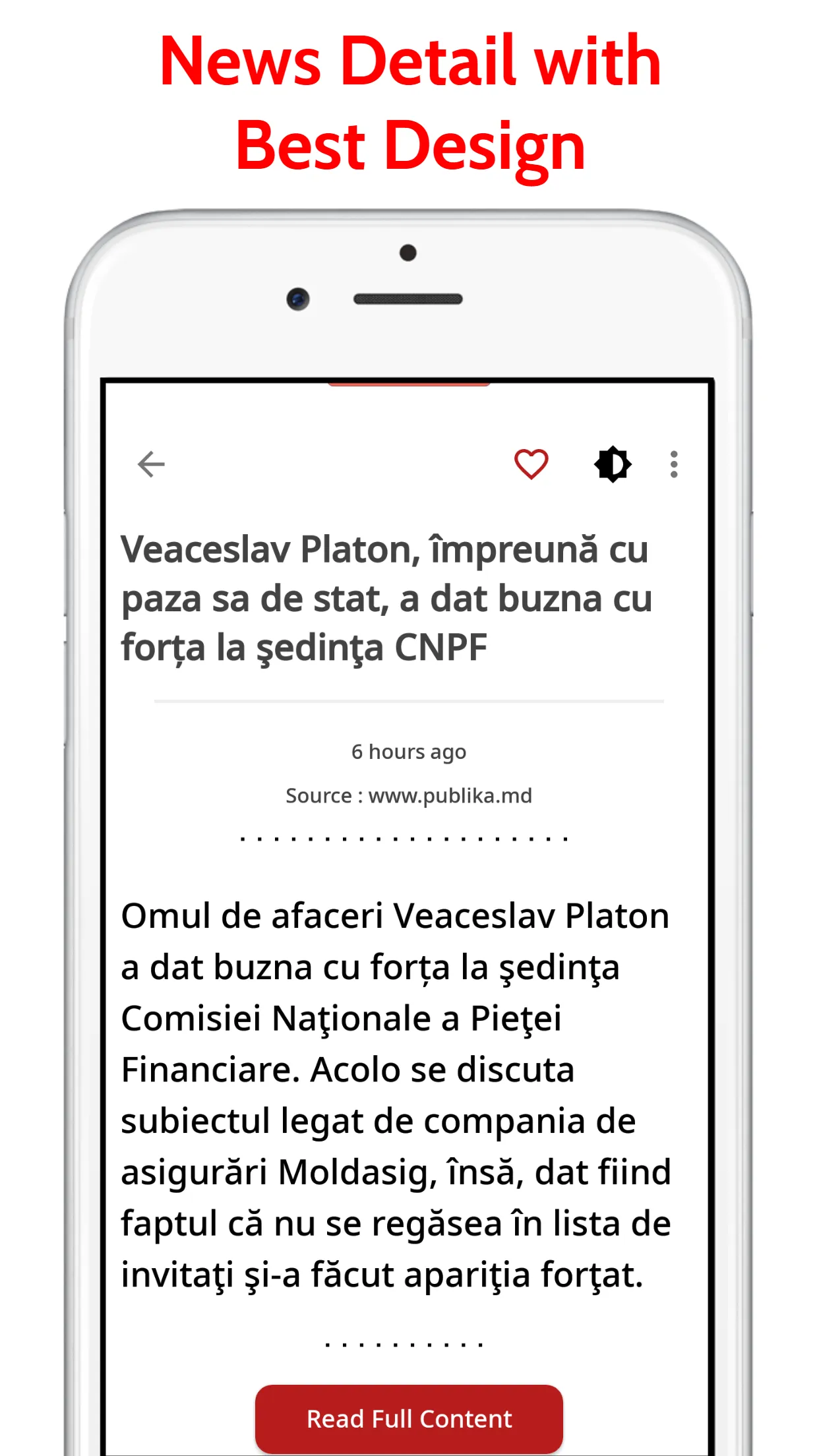 Stiri Moldova | Moldova News & | Indus Appstore | Screenshot