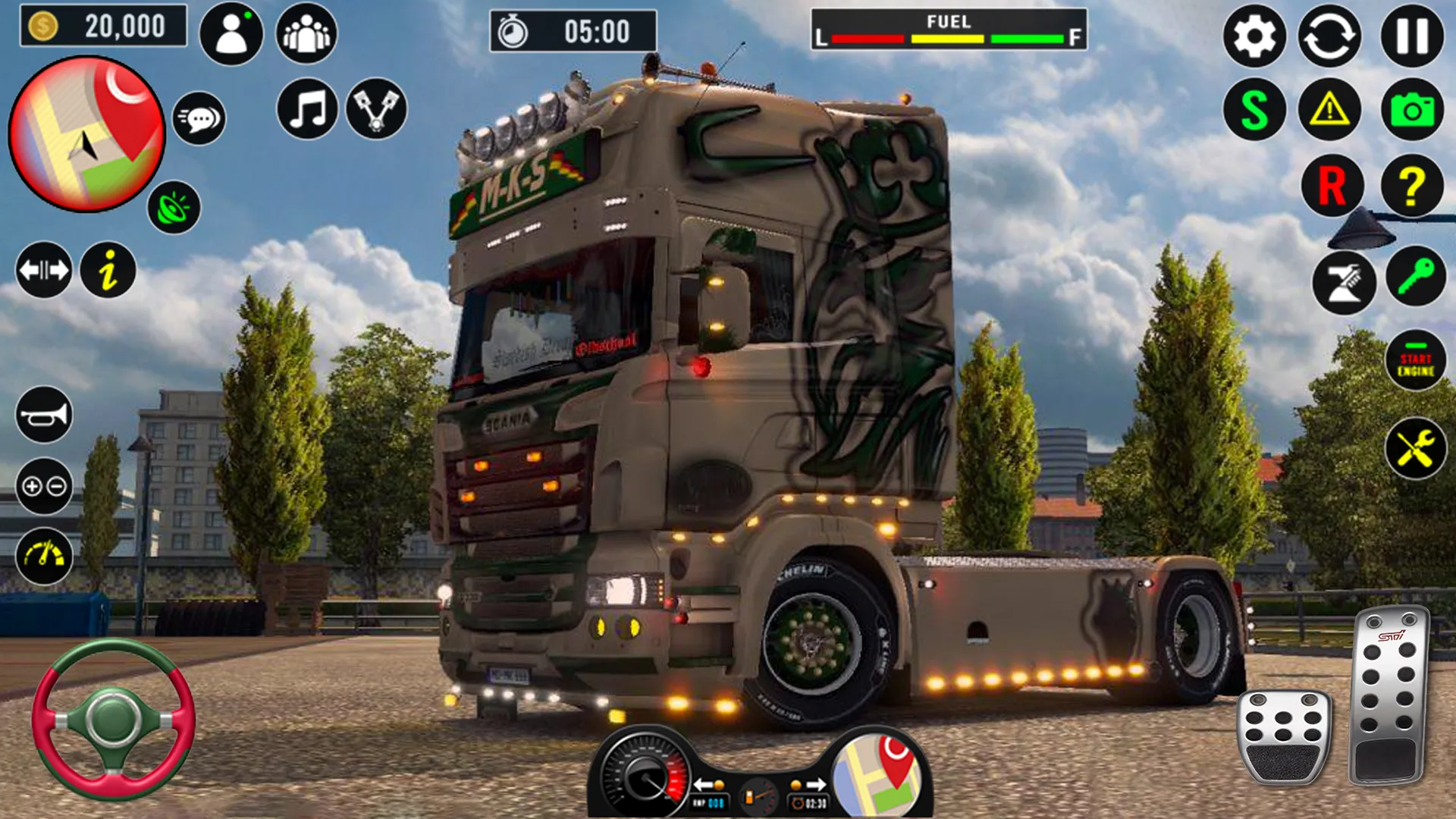 US Military Truck Driving Game | Indus Appstore | Screenshot