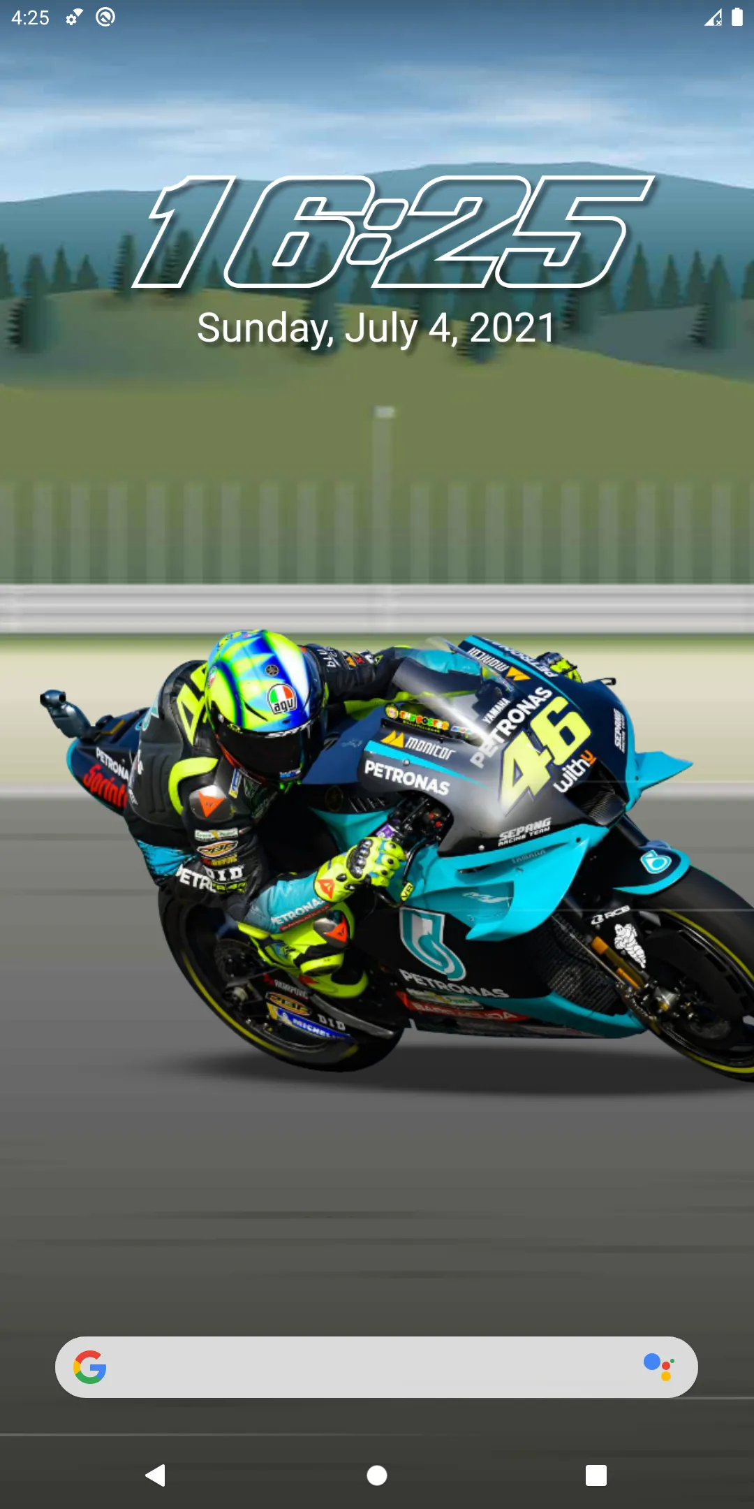 VR46 Clock & Live Wallpapers | Indus Appstore | Screenshot