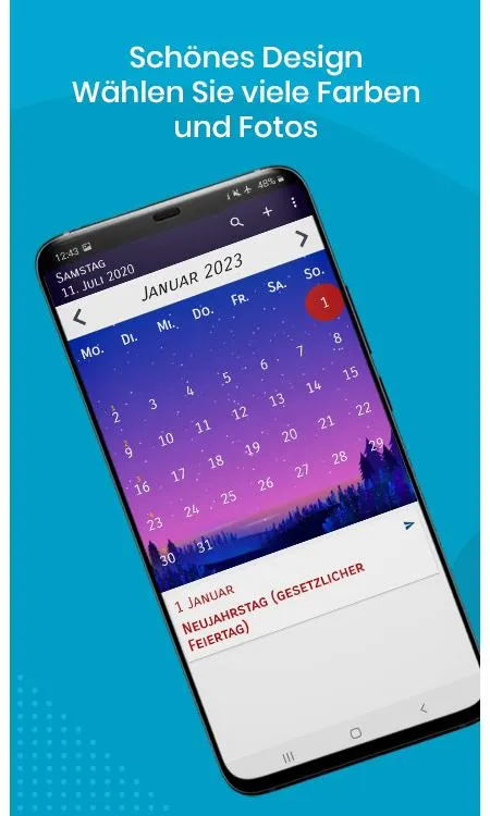 Kalender Österreich 2025 | Indus Appstore | Screenshot