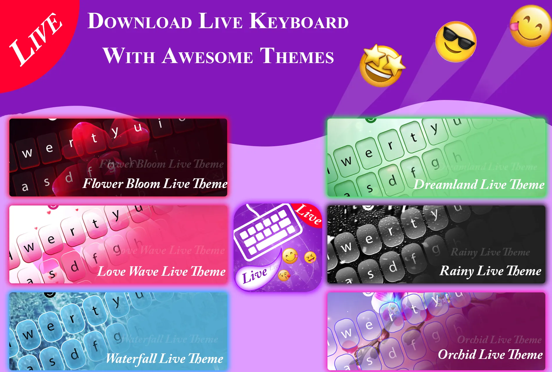 Live Keyboard - GIF Keyboard | Indus Appstore | Screenshot