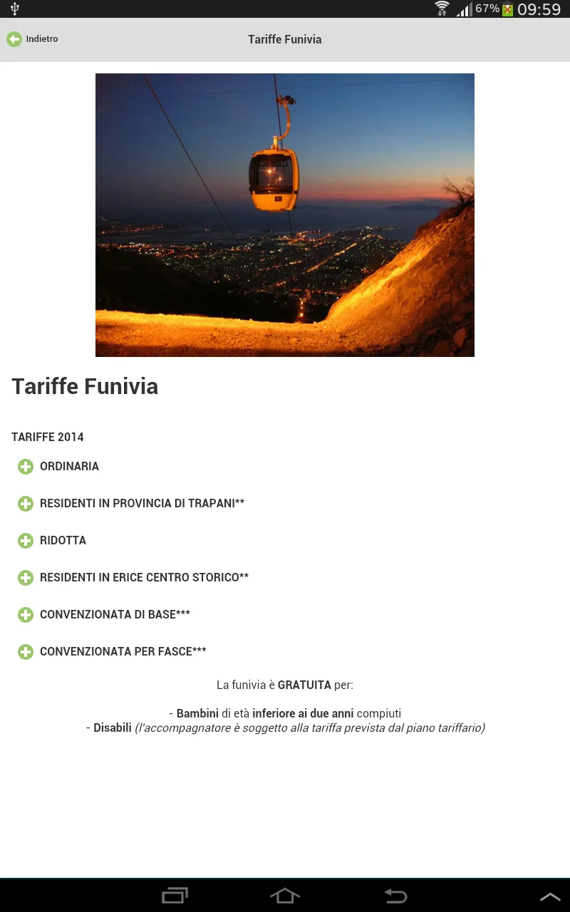 Cableway Trapani Erice | Indus Appstore | Screenshot