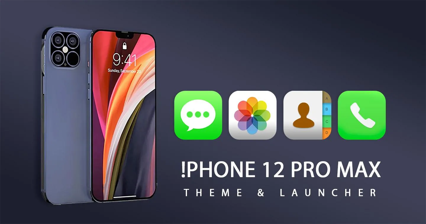 iPhone 12 Pro Launcher | Indus Appstore | Screenshot