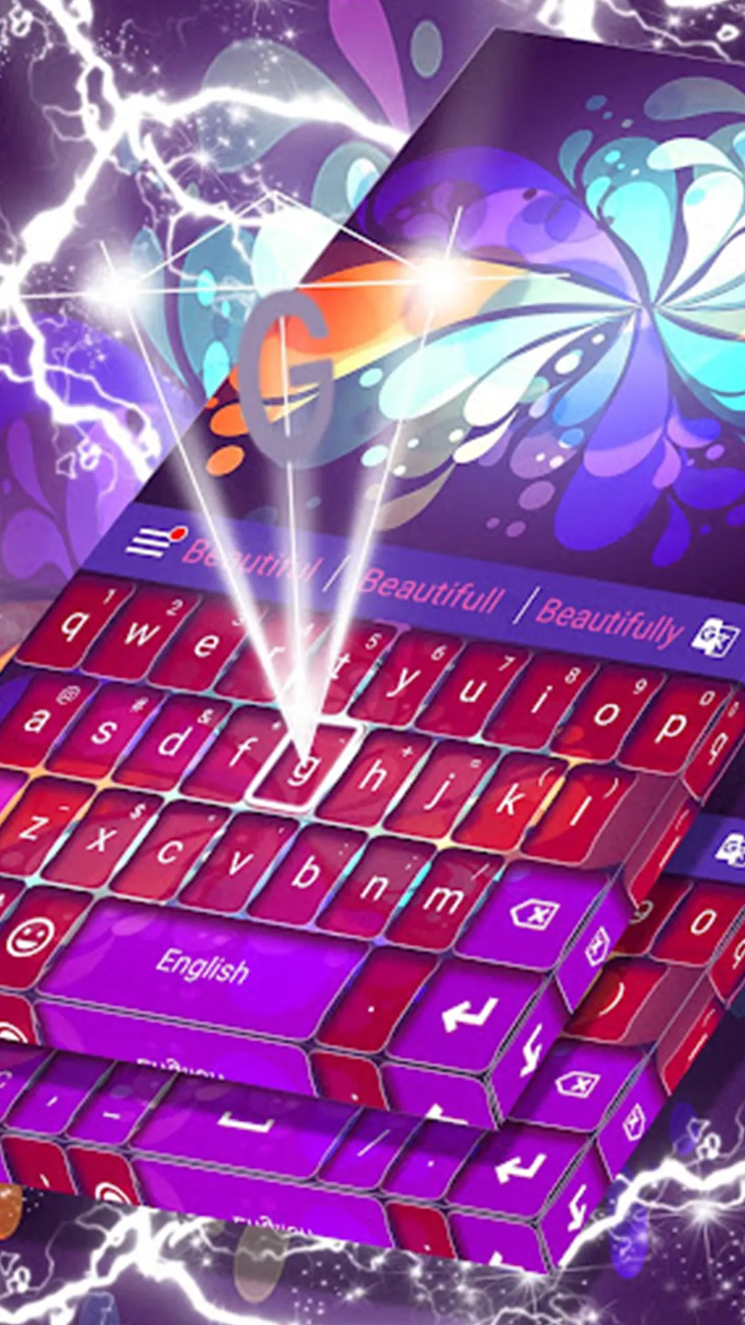 Large Letters Keyboard | Indus Appstore | Screenshot