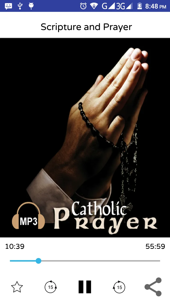 Catholic Prayer Audio Set | Indus Appstore | Screenshot