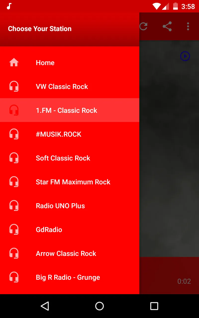 Rock And Metal Radio - Metal,  | Indus Appstore | Screenshot