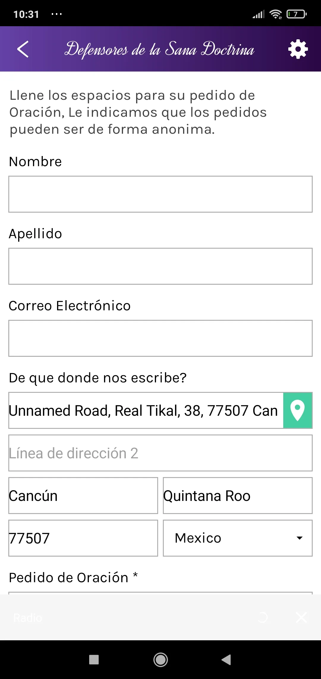 Radio Camino Santidad | Indus Appstore | Screenshot