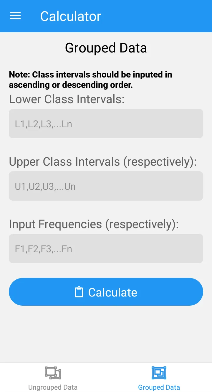 Statistics Calculator | Indus Appstore | Screenshot