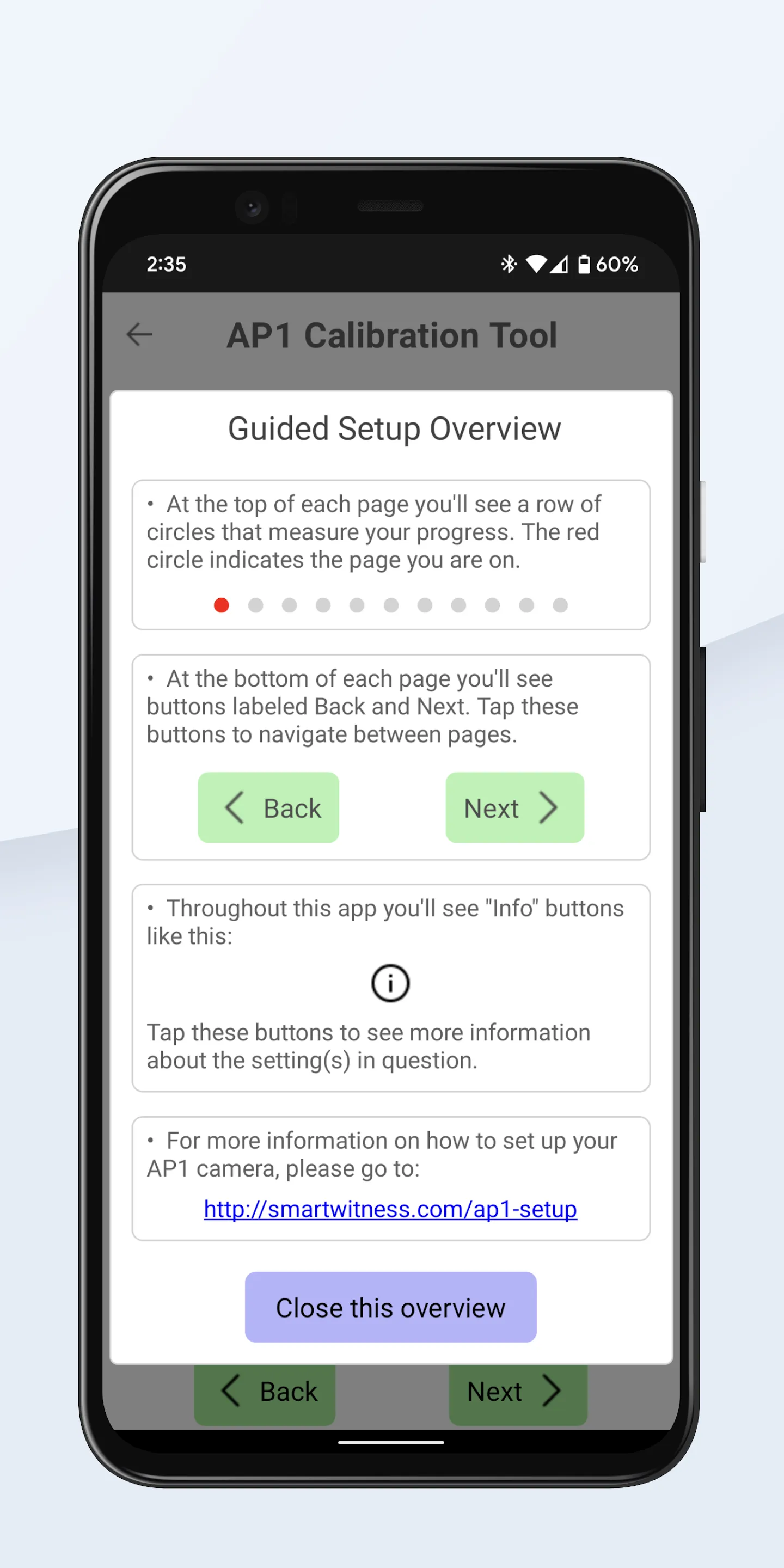 AP1 Calibration Tool | Indus Appstore | Screenshot