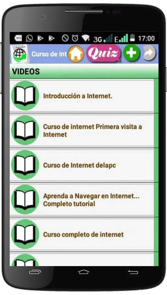 CURSO DE INTERNET | Indus Appstore | Screenshot