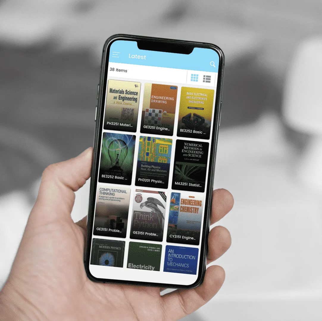 Anna University E-Book Library | Indus Appstore | Screenshot