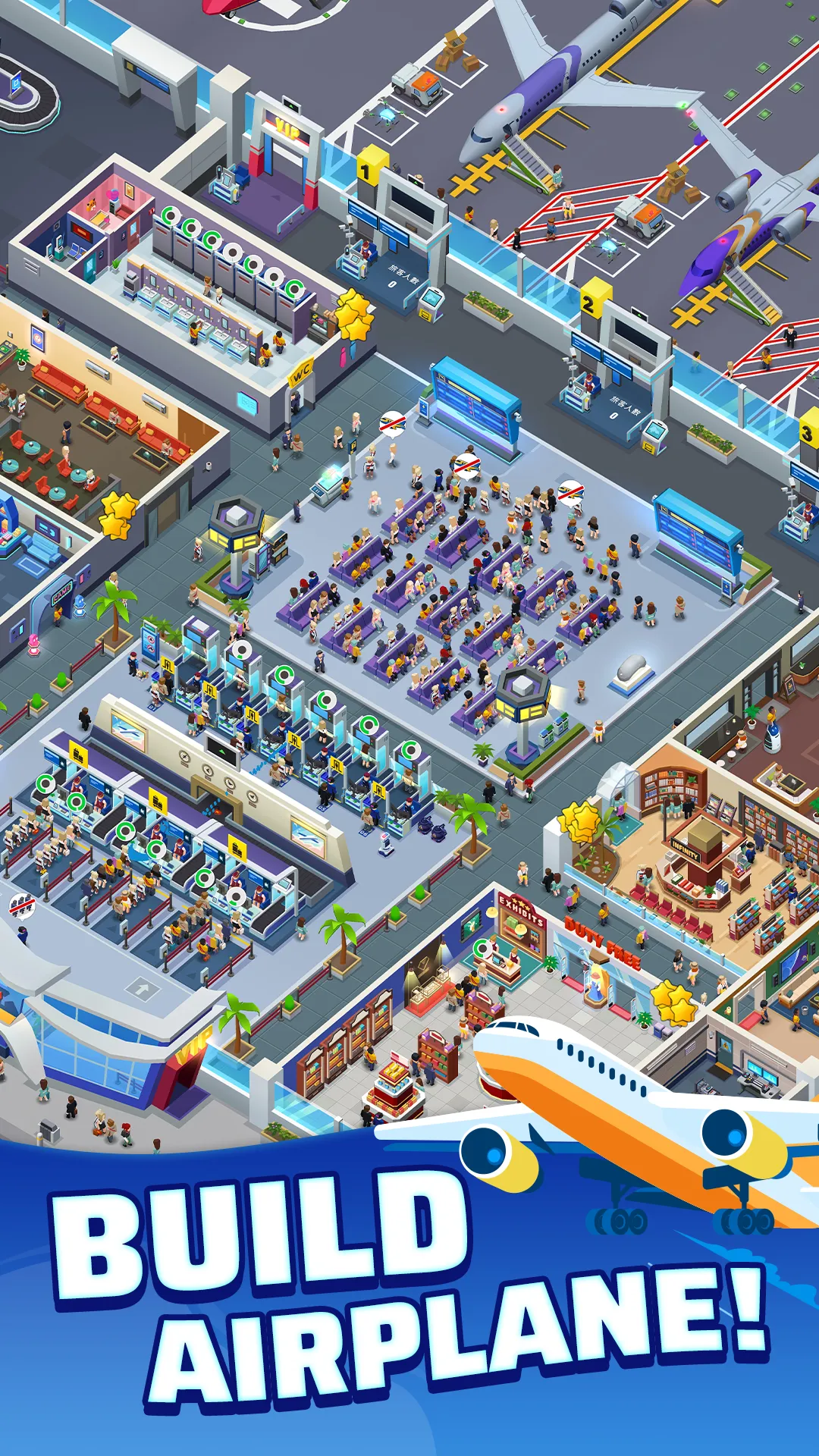 Idle Airport Empire | Indus Appstore | Screenshot
