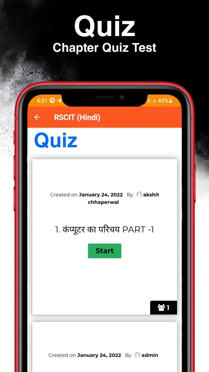 RSCIT (Hindi)- Exam Prepration | Indus Appstore | Screenshot