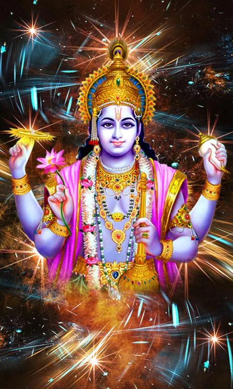 God Vishnu Live Wallpaper | Indus Appstore | Screenshot