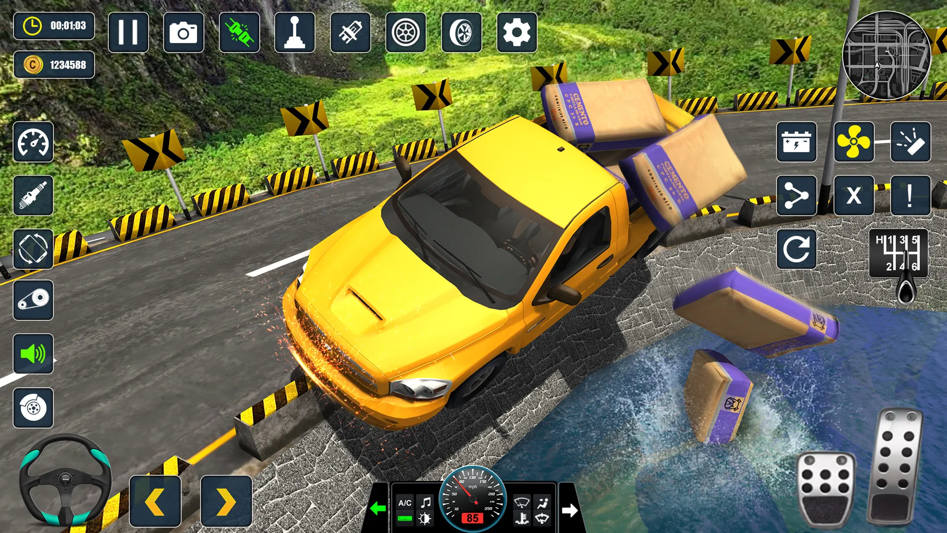 Offroad Pickup Truck Cargo Sim | Indus Appstore | Screenshot