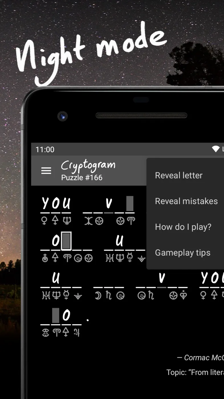 Cryptogram - puzzle quotes | Indus Appstore | Screenshot