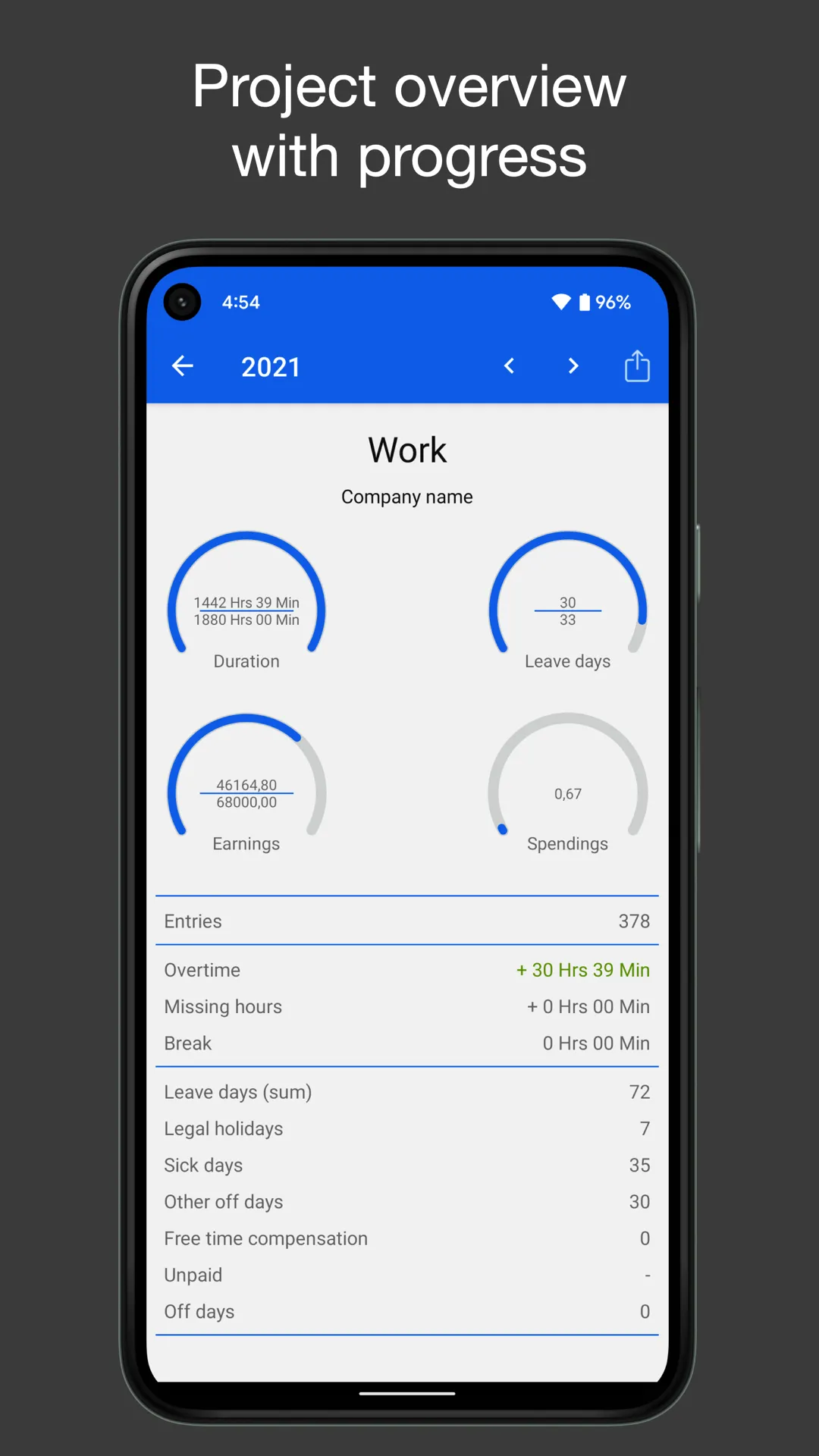 FlexLog - Work Time Tracker | Indus Appstore | Screenshot