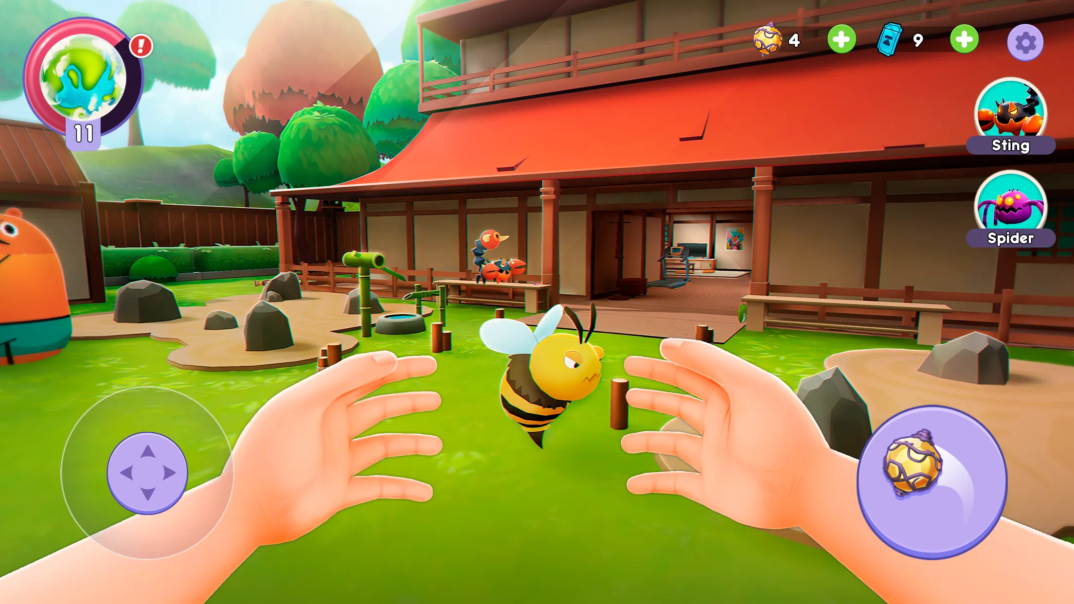 Monster World: Palmon and care | Indus Appstore | Screenshot