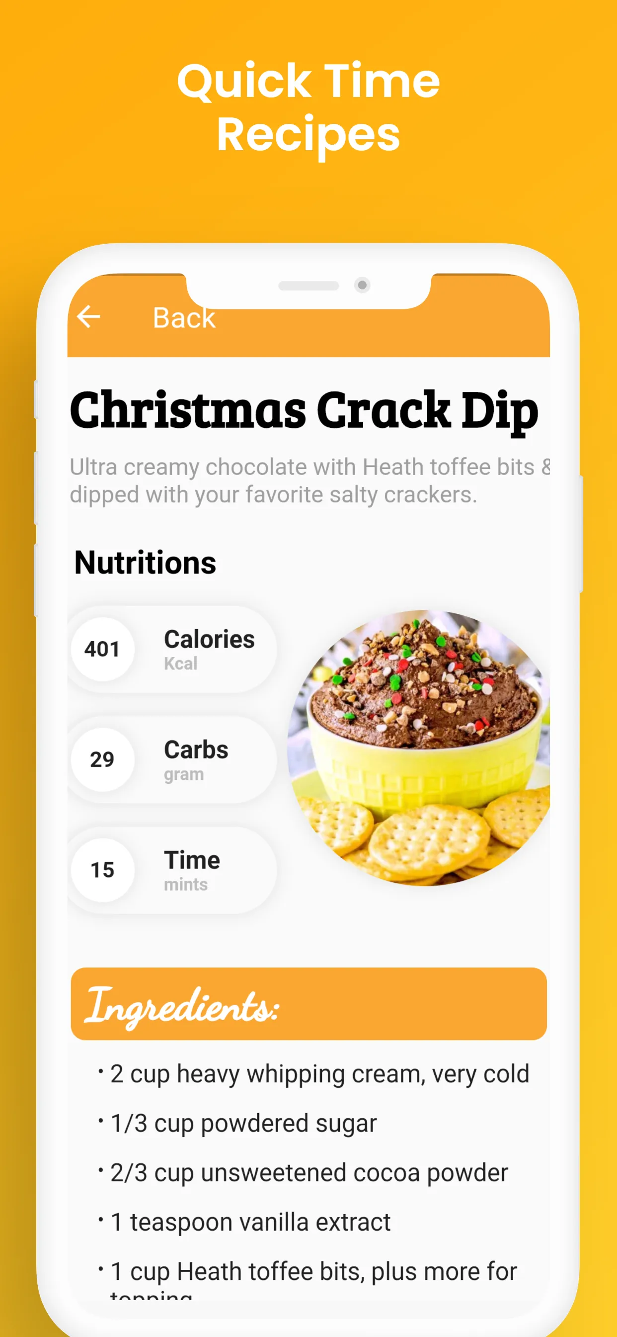 Cookbook Food Recipes - Ofline | Indus Appstore | Screenshot