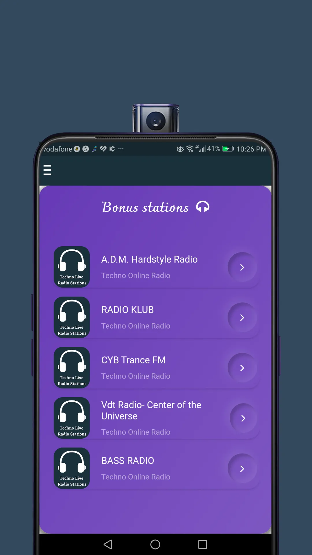 Techno Online Radio | Indus Appstore | Screenshot