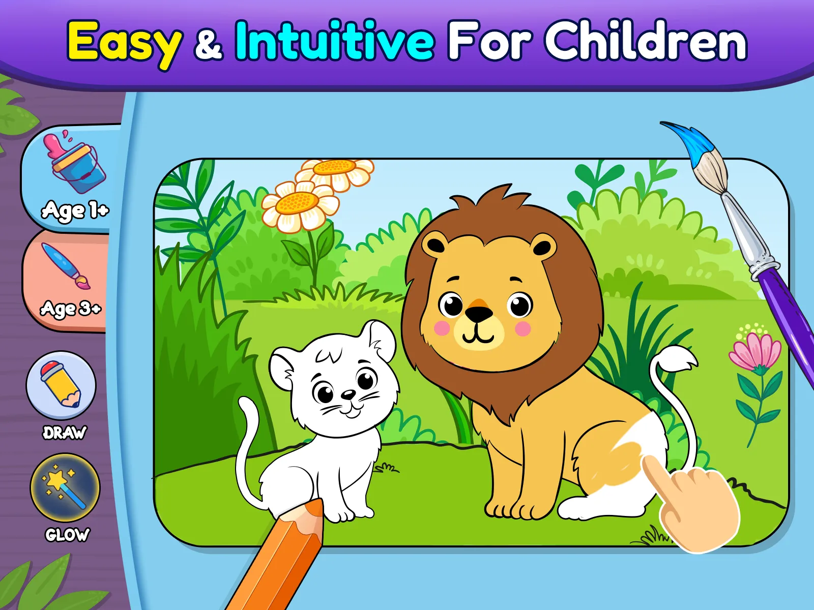 Coloring games for kids: 2-5 y | Indus Appstore | Screenshot