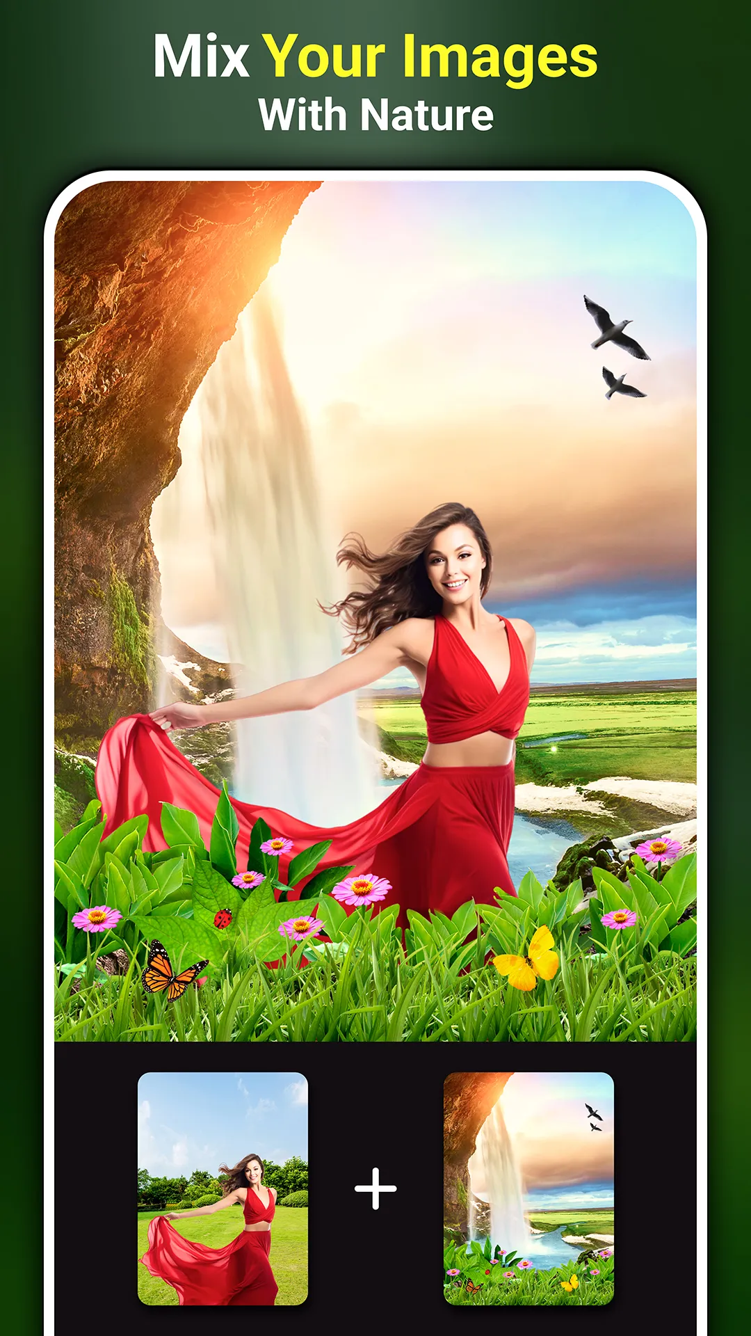 Nature Photo Frames and Editor | Indus Appstore | Screenshot