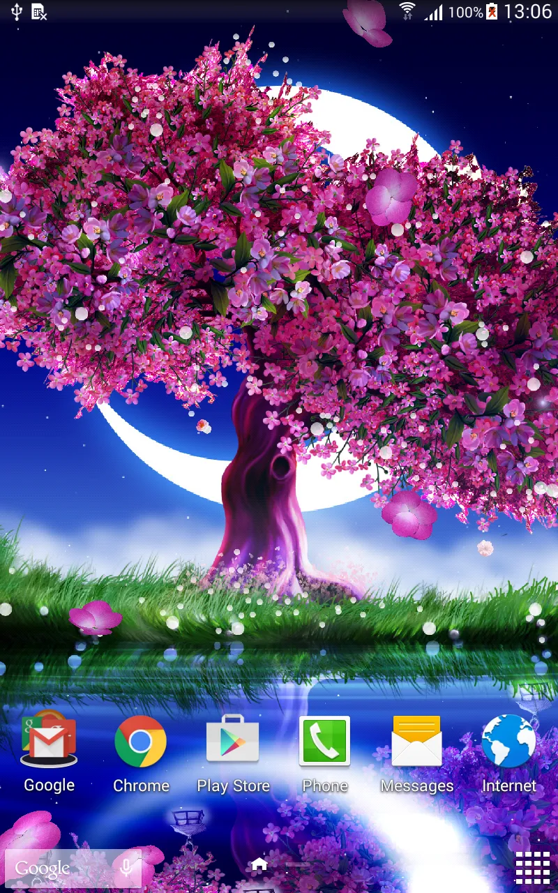 Cherry Blossom Live Wallpaper | Indus Appstore | Screenshot