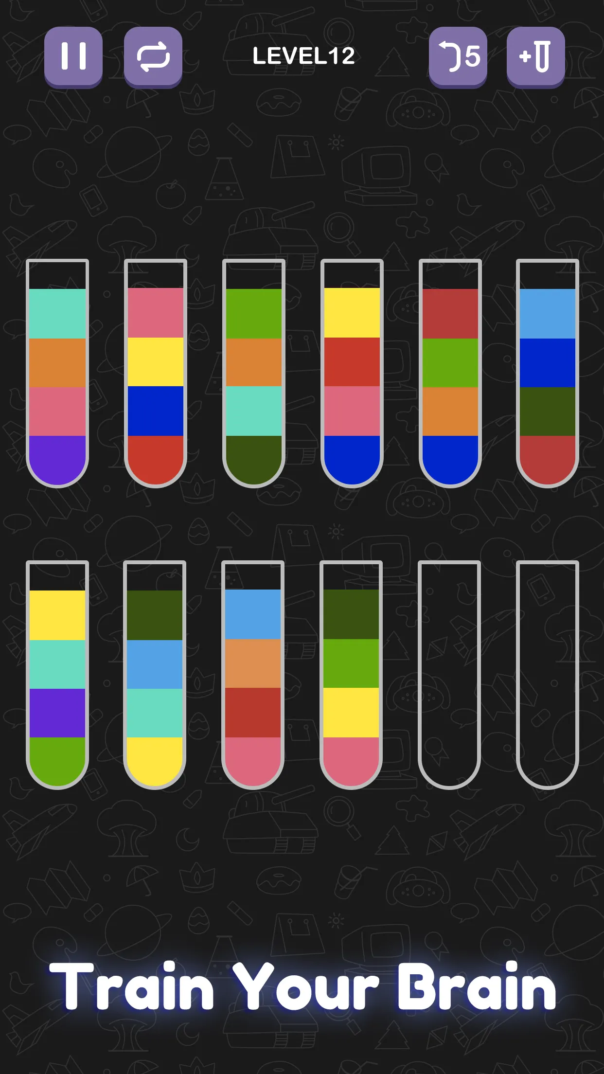 Water Sort Puzzle - Sort Color | Indus Appstore | Screenshot