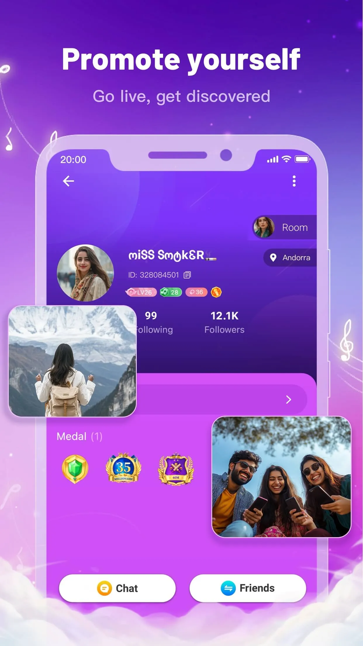 OyeLite - Shorts & VoiceChat | Indus Appstore | Screenshot