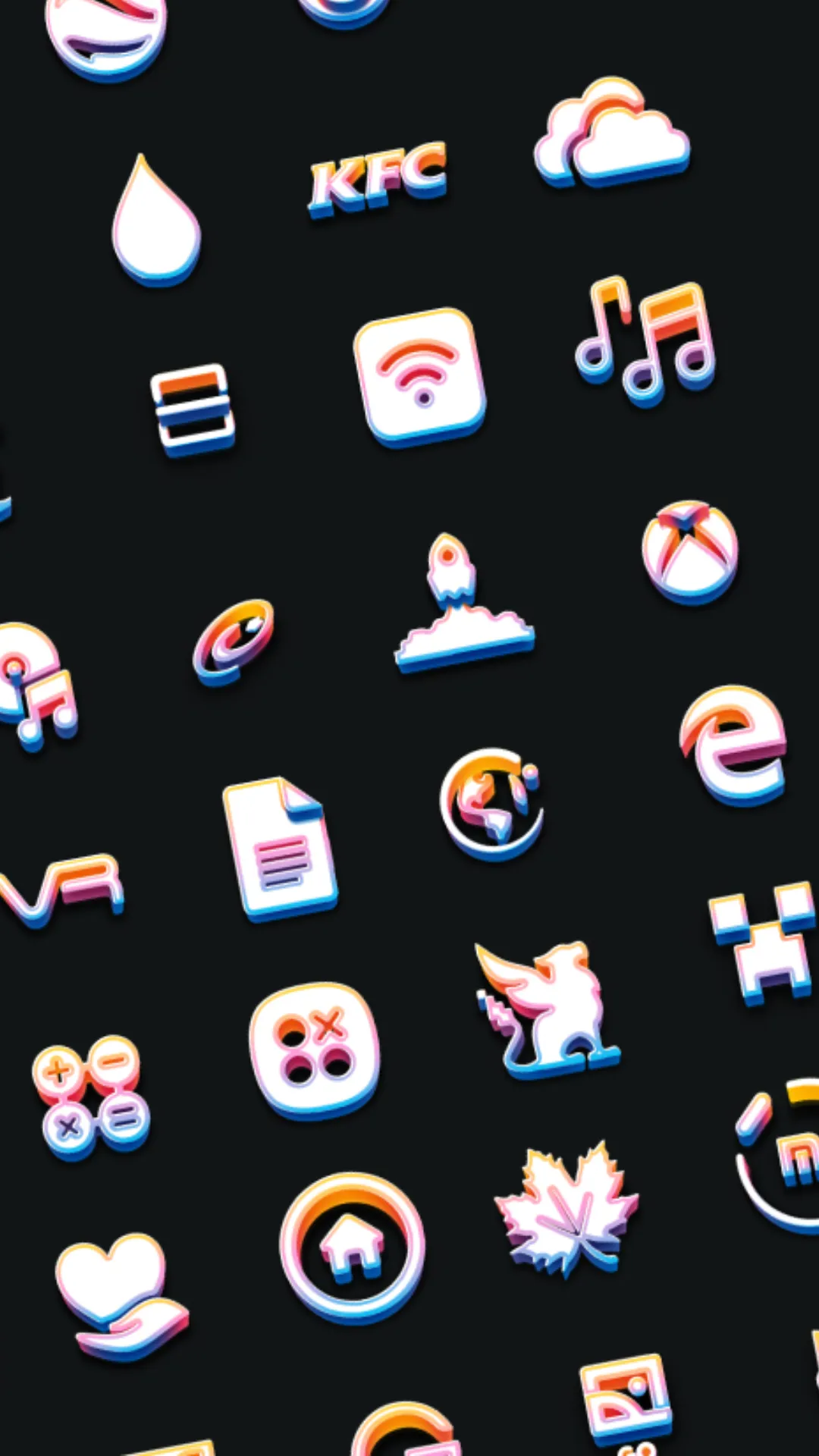 Chromatic HD Icon Pack | Indus Appstore | Screenshot