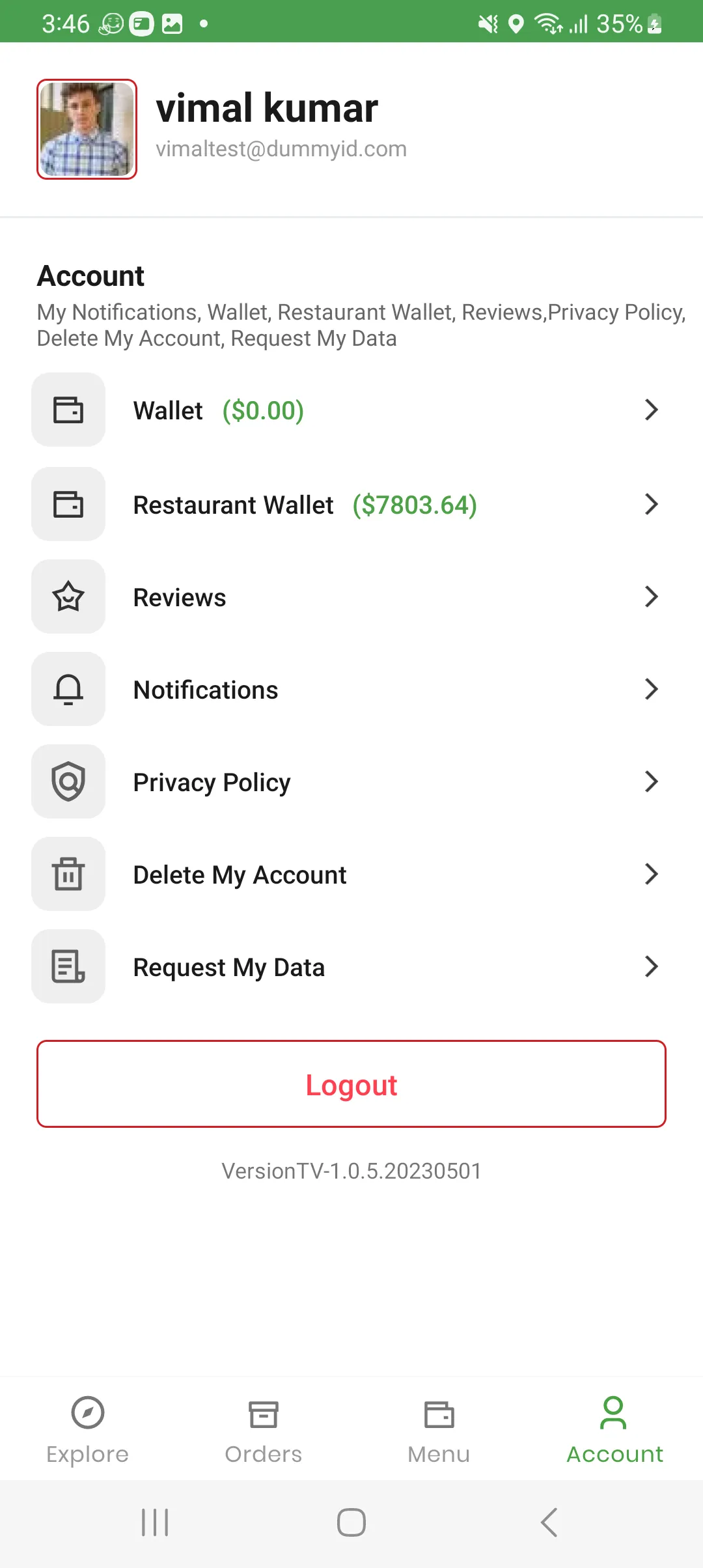 YoYumm Merchant | Indus Appstore | Screenshot