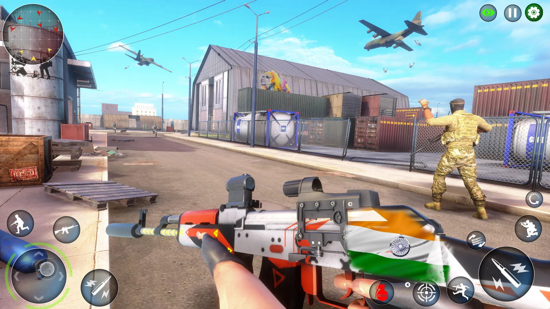 FPS Gun Commando Shooting Game | Indus Appstore | Screenshot
