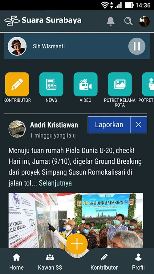 Suara Surabaya Mobile | Indus Appstore | Screenshot