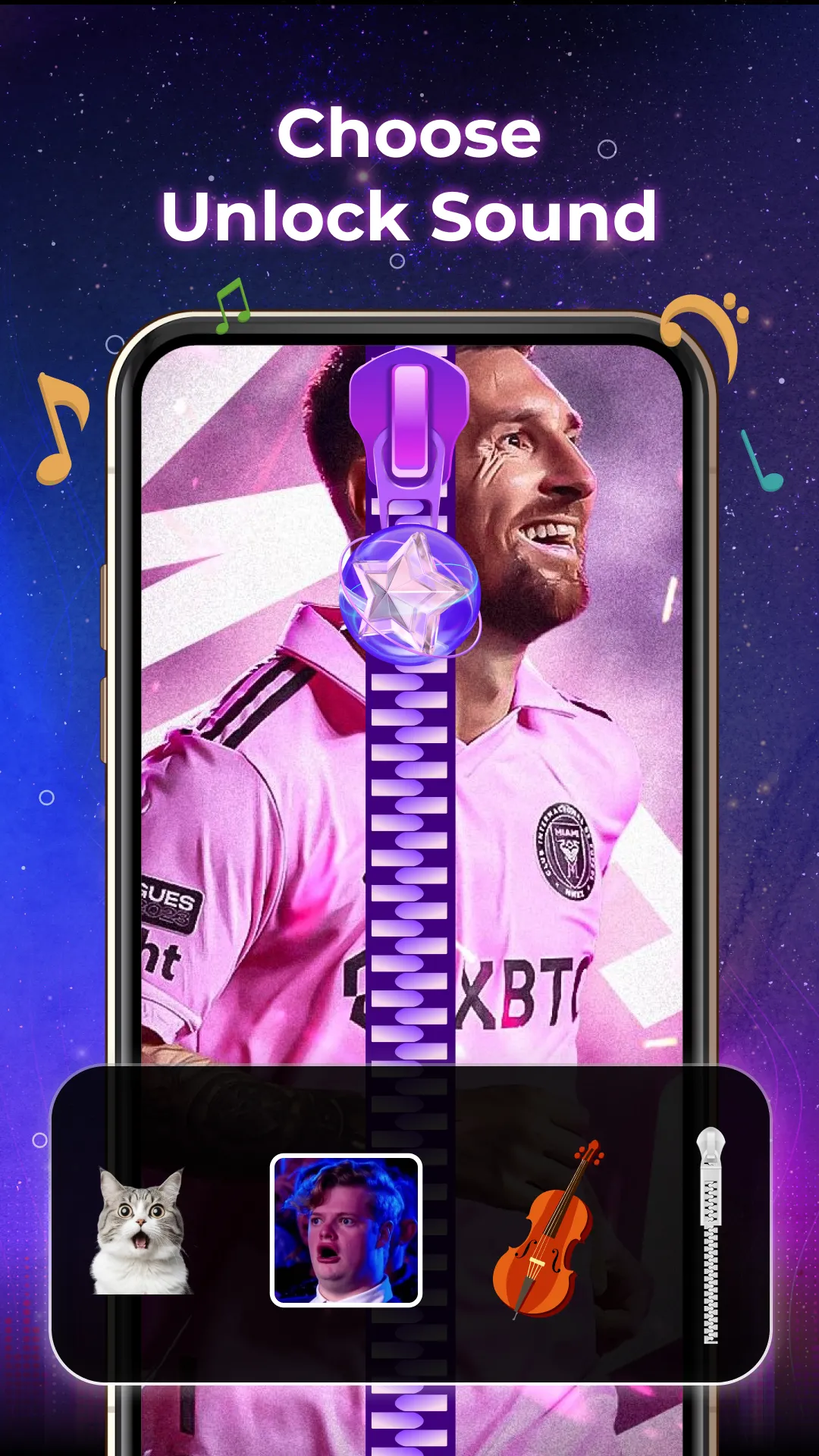 ZipLock - Zipper Lock Screen | Indus Appstore | Screenshot