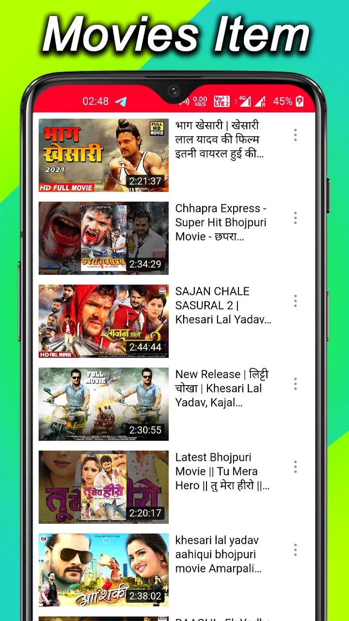 Khesari Lal Yadav All Movies | Indus Appstore | Screenshot