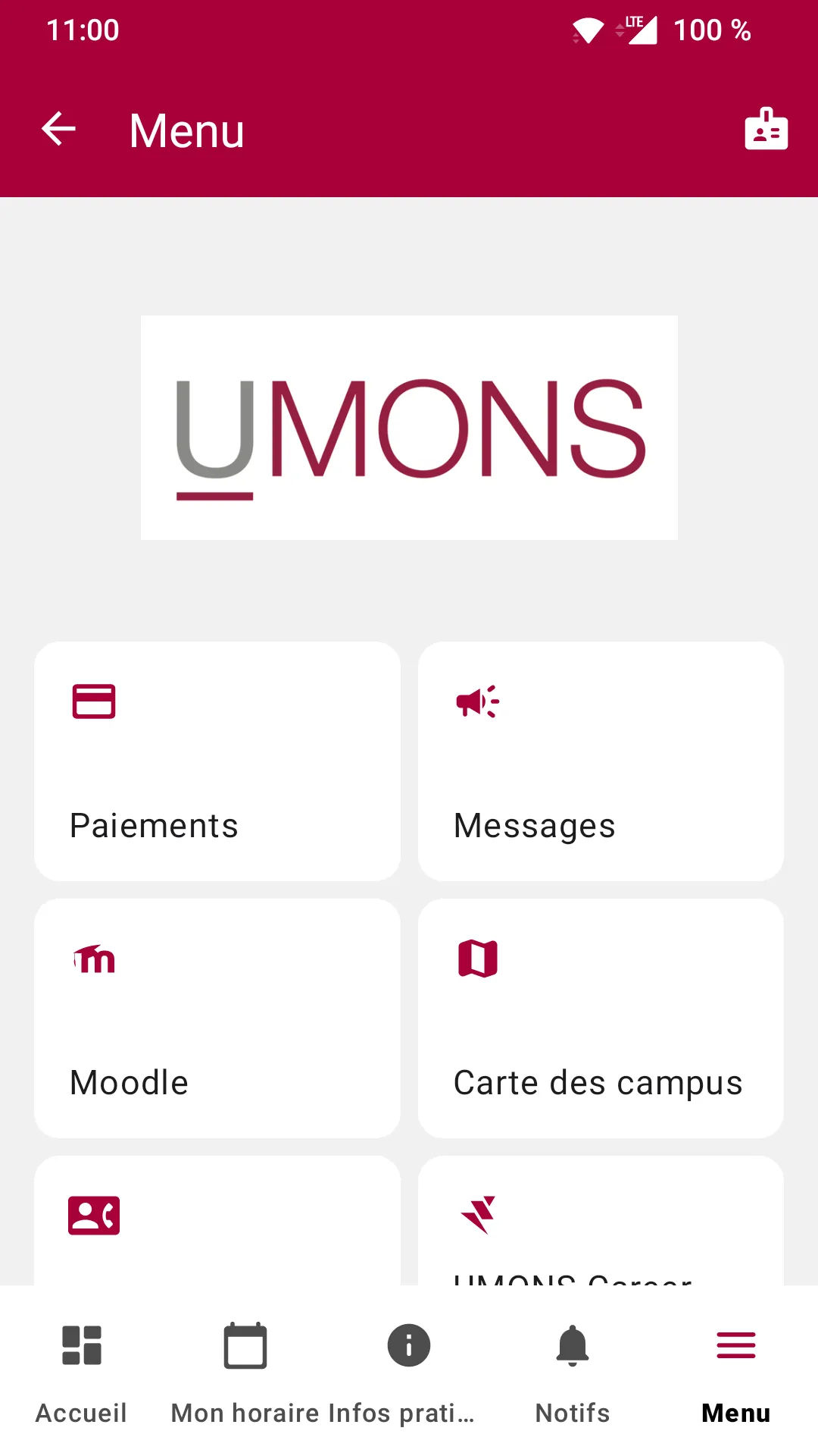 UMONS App | Indus Appstore | Screenshot