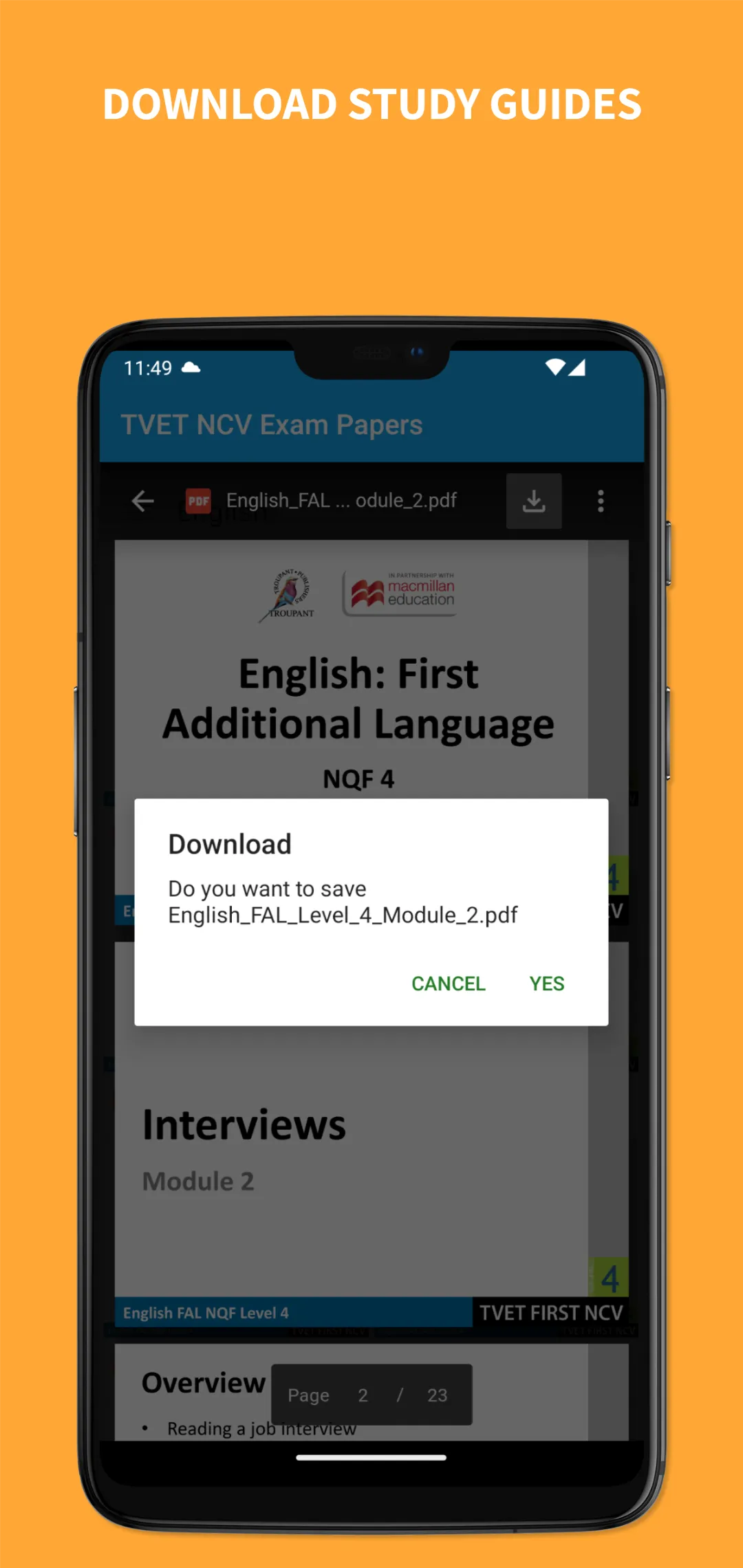 TVET NCV Past Question Papers | Indus Appstore | Screenshot