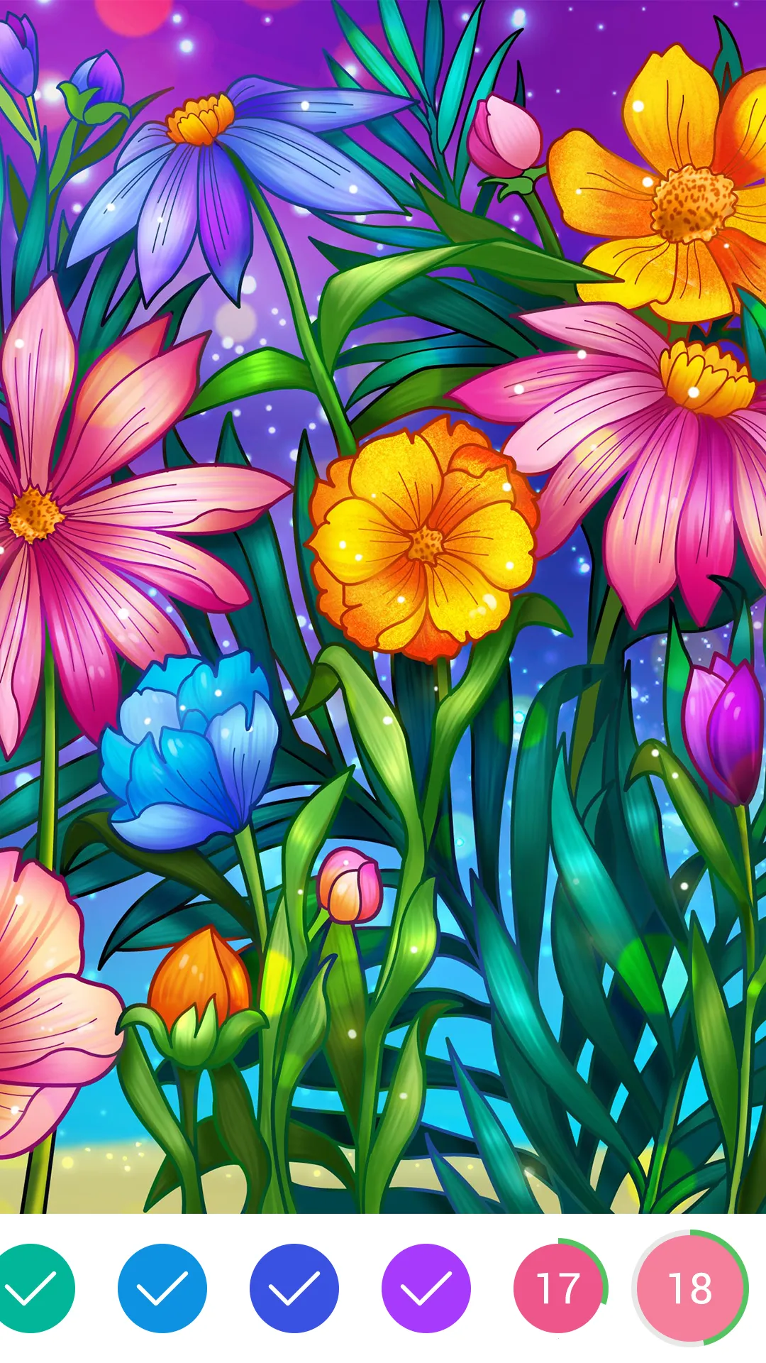 Coloring Book: Color by Number | Indus Appstore | Screenshot
